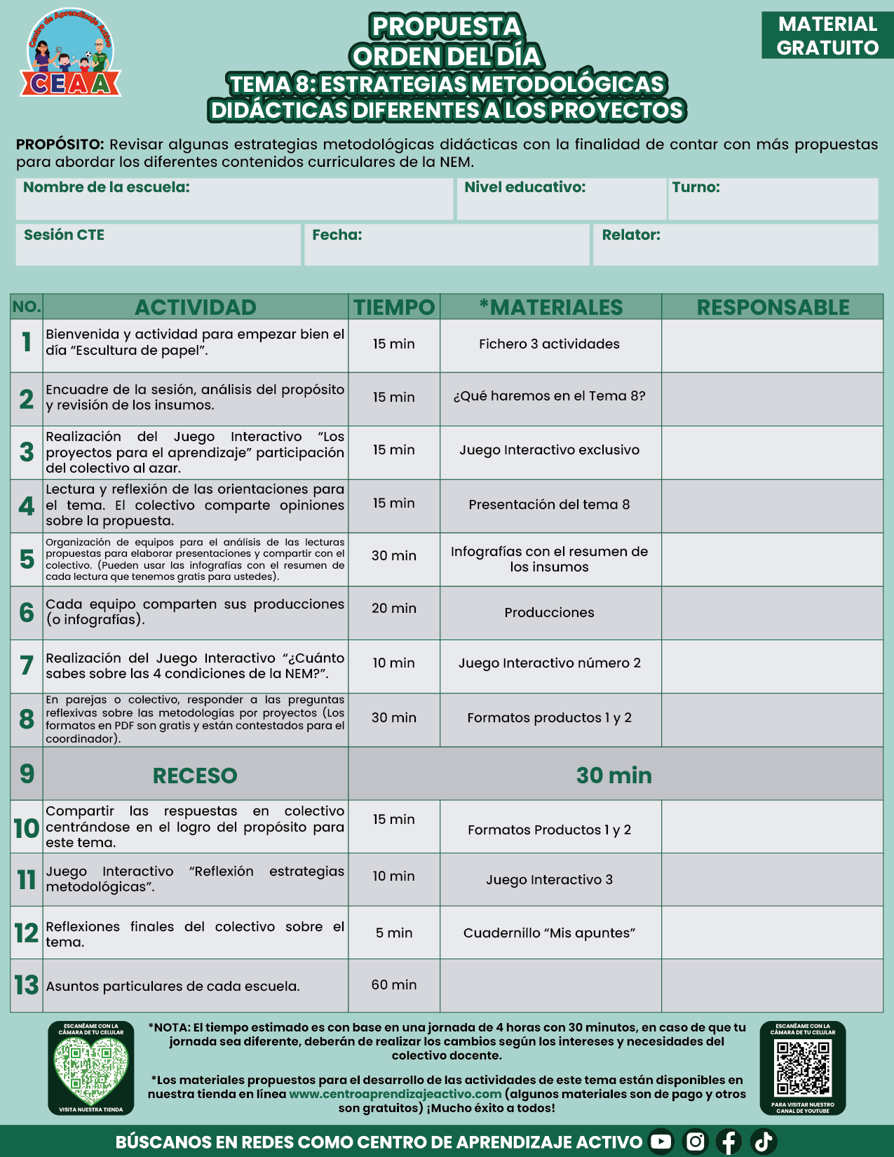 Propuesta Orden del Día Tema 8 en PDF