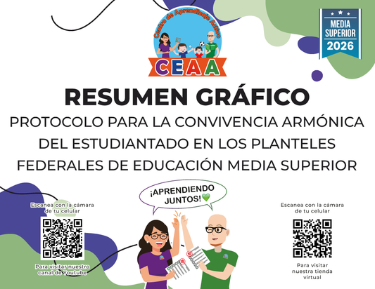 Resumen Gráfico: PROTOCOLO PARA LA CONVIVENCIA ARMÓNICA DEL ESTUDIANTADO EN LOS PLANTELES FEDERALES DE EDUCACIÓN MEDIA SUPERIOR - Media Superior