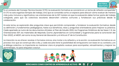 RESUMEN GRÁFICO TEMA 5: LA EVALUACIÓN FORMATIVA Y EL APRENDIZAJE DE LOS ESTUDIANTES en PDF