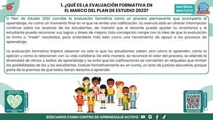 RESUMEN GRÁFICO TEMA 5: LA EVALUACIÓN FORMATIVA Y EL APRENDIZAJE DE LOS ESTUDIANTES en PDF
