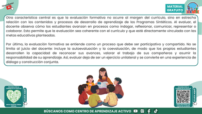 RESUMEN GRÁFICO TEMA 5: LA EVALUACIÓN FORMATIVA Y EL APRENDIZAJE DE LOS ESTUDIANTES en PDF