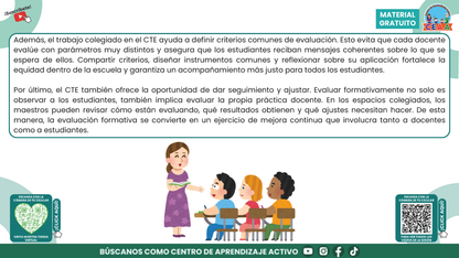 RESUMEN GRÁFICO TEMA 5: LA EVALUACIÓN FORMATIVA Y EL APRENDIZAJE DE LOS ESTUDIANTES en PDF