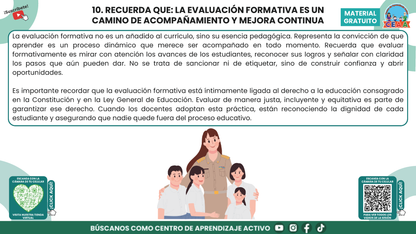 RESUMEN GRÁFICO TEMA 5: LA EVALUACIÓN FORMATIVA Y EL APRENDIZAJE DE LOS ESTUDIANTES en PDF