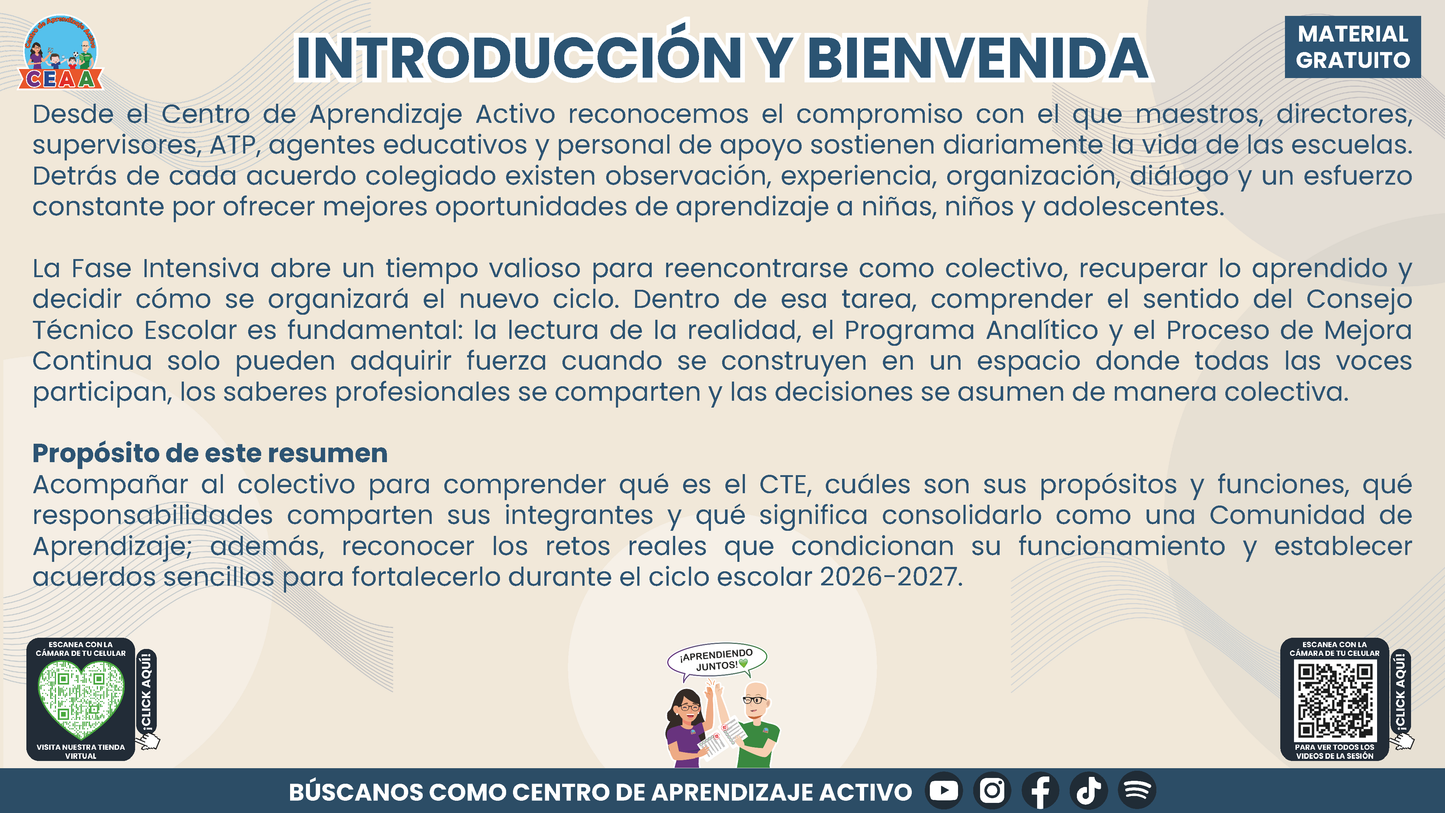 RESUMEN Y ACOMPAÑAMIENTO DOCENTE TEMA: EL CTE COMO COMUNIDAD DE APRENDIZAJE UNA RUTA PARA DIALOGAR, APRENDER Y TOMAR DECISIONES EN COLECTIVO en PDF