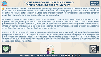 Resumen: CONSEJO CONSEJO TÉCNICO ESCOLAR FASE INTENSIVA CICLO ESCOLAR 2026-2027 - EL CTE COMO COMUNIDAD DE APRENDIZAJE: UNA RUTA PARA DIALOGAR, APRENDER Y TOMAR DECISIONES EN COLECTIVO en PDF