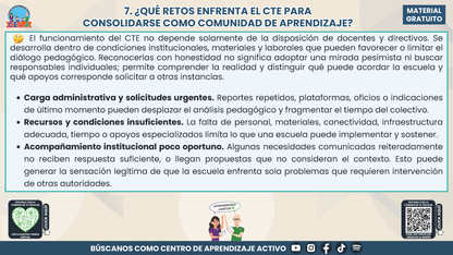 Resumen: CONSEJO CONSEJO TÉCNICO ESCOLAR FASE INTENSIVA CICLO ESCOLAR 2026-2027 - EL CTE COMO COMUNIDAD DE APRENDIZAJE: UNA RUTA PARA DIALOGAR, APRENDER Y TOMAR DECISIONES EN COLECTIVO en PDF
