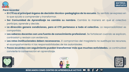Resumen: CONSEJO CONSEJO TÉCNICO ESCOLAR FASE INTENSIVA CICLO ESCOLAR 2026-2027 - EL CTE COMO COMUNIDAD DE APRENDIZAJE: UNA RUTA PARA DIALOGAR, APRENDER Y TOMAR DECISIONES EN COLECTIVO en PDF