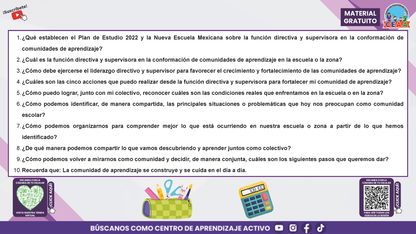 Resumen Gráfico: ¿CUÁL ES MI PAPEL COMO DIRECTOR O SUPERVISOR PARA FORTALECER LA COMUNIDAD DE APRENDIZAJE DE MI ESCUELA O ZONA? en PDF