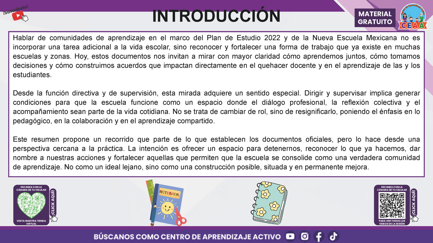Resumen Gráfico: ¿CUÁL ES MI PAPEL COMO DIRECTOR O SUPERVISOR PARA FORTALECER LA COMUNIDAD DE APRENDIZAJE DE MI ESCUELA O ZONA? en PDF