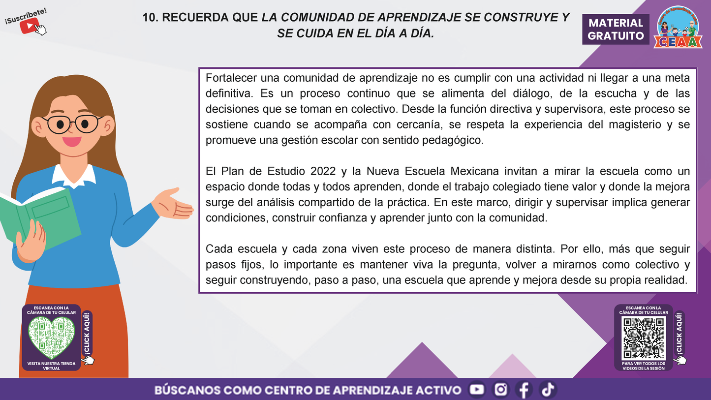 Resumen Gráfico: ¿CUÁL ES MI PAPEL COMO DIRECTOR O SUPERVISOR PARA FORTALECER LA COMUNIDAD DE APRENDIZAJE DE MI ESCUELA O ZONA? en PDF