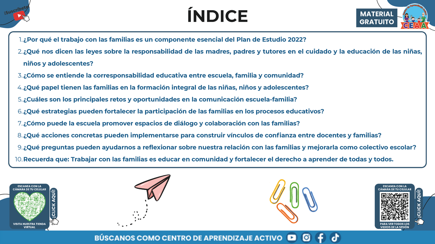 RESUMEN GRÁFICO TEMA 10: EL TRABAJO CON LAS FAMILIAS en PDF