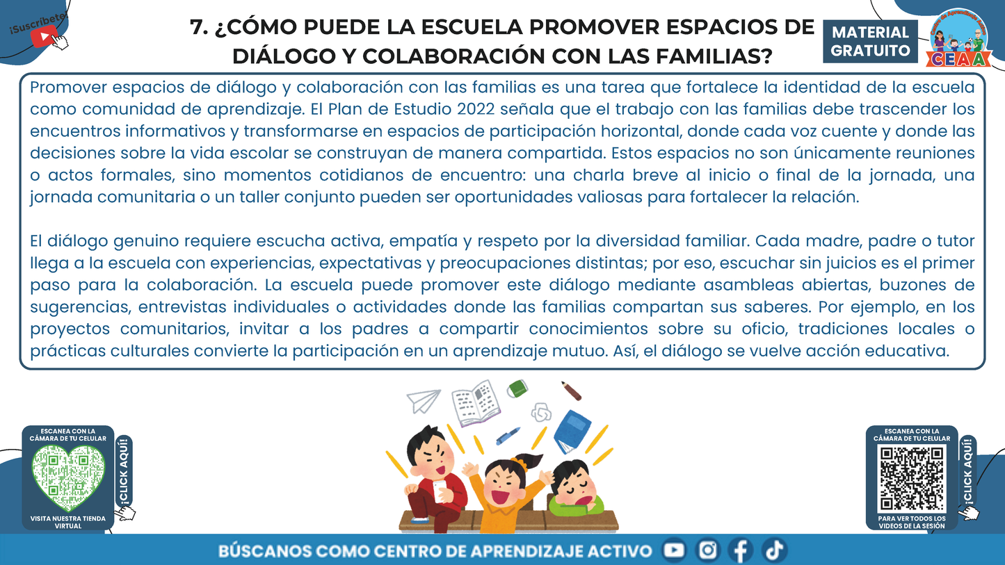 RESUMEN GRÁFICO TEMA 10: EL TRABAJO CON LAS FAMILIAS en PDF