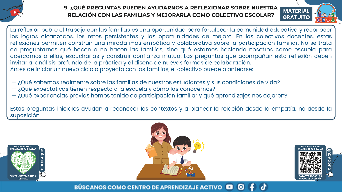 RESUMEN GRÁFICO TEMA 10: EL TRABAJO CON LAS FAMILIAS en PDF