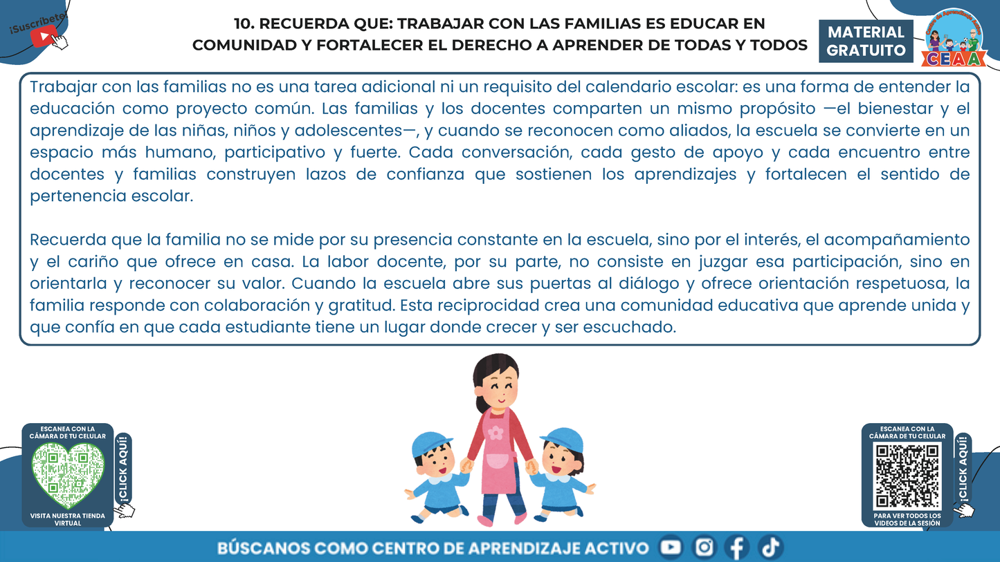 RESUMEN GRÁFICO TEMA 10: EL TRABAJO CON LAS FAMILIAS en PDF