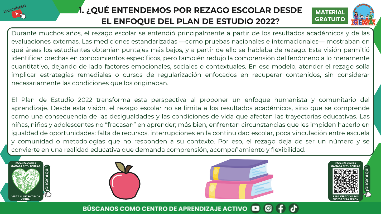 RESUMEN GRÁFICO TEMA 11: ¿QUÉ ES EL REZAGO ESCOLAR Y CÓMO SE PUEDE ATENDER? en PDF