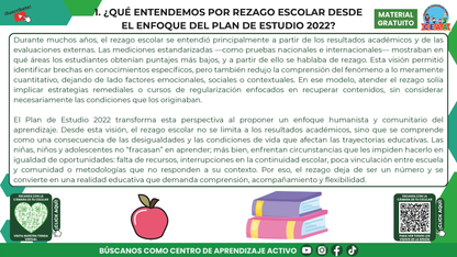 RESUMEN GRÁFICO TEMA 11: ¿QUÉ ES EL REZAGO ESCOLAR Y CÓMO SE PUEDE ATENDER? en PDF