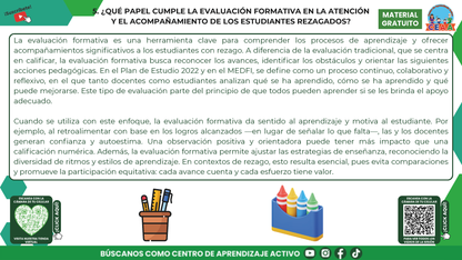 RESUMEN GRÁFICO TEMA 11: ¿QUÉ ES EL REZAGO ESCOLAR Y CÓMO SE PUEDE ATENDER? en PDF