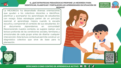 RESUMEN GRÁFICO TEMA 11: ¿QUÉ ES EL REZAGO ESCOLAR Y CÓMO SE PUEDE ATENDER? en PDF