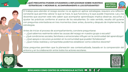 RESUMEN GRÁFICO TEMA 11: ¿QUÉ ES EL REZAGO ESCOLAR Y CÓMO SE PUEDE ATENDER? en PDF
