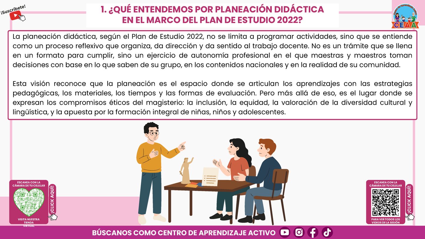 RESUMEN GRÁFICO TEMA 1: LA PLANEACIÓN DIDÁCTICA EN EL PLAN DE ESTUDIOS 2022 (Editable en PowerPoint)