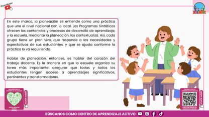 RESUMEN GRÁFICO TEMA 1: LA PLANEACIÓN DIDÁCTICA EN EL PLAN DE ESTUDIOS 2022 (Editable en PowerPoint)