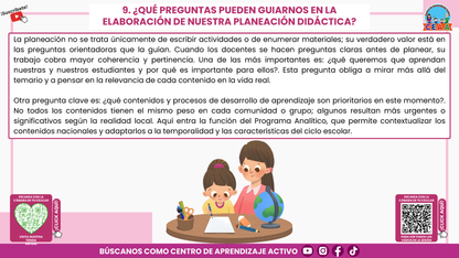 RESUMEN GRÁFICO TEMA 1: LA PLANEACIÓN DIDÁCTICA EN EL PLAN DE ESTUDIOS 2022 (Editable en PowerPoint)