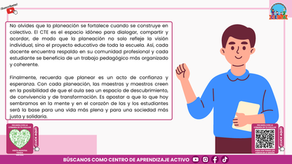 RESUMEN GRÁFICO TEMA 1: LA PLANEACIÓN DIDÁCTICA EN EL PLAN DE ESTUDIOS 2022 (Editable en PowerPoint)