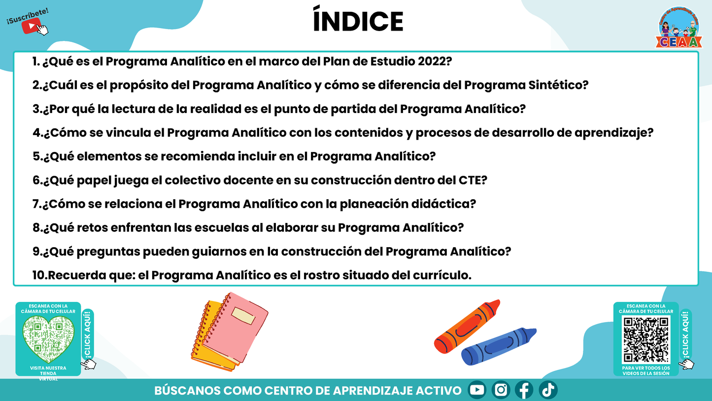 RESUMEN GRÁFICO TEMA 2:EL PROGRAMA ANALÍTICO EN EL PLAN DE ESTUDIOS 2022 (Editable en PowerPoint))