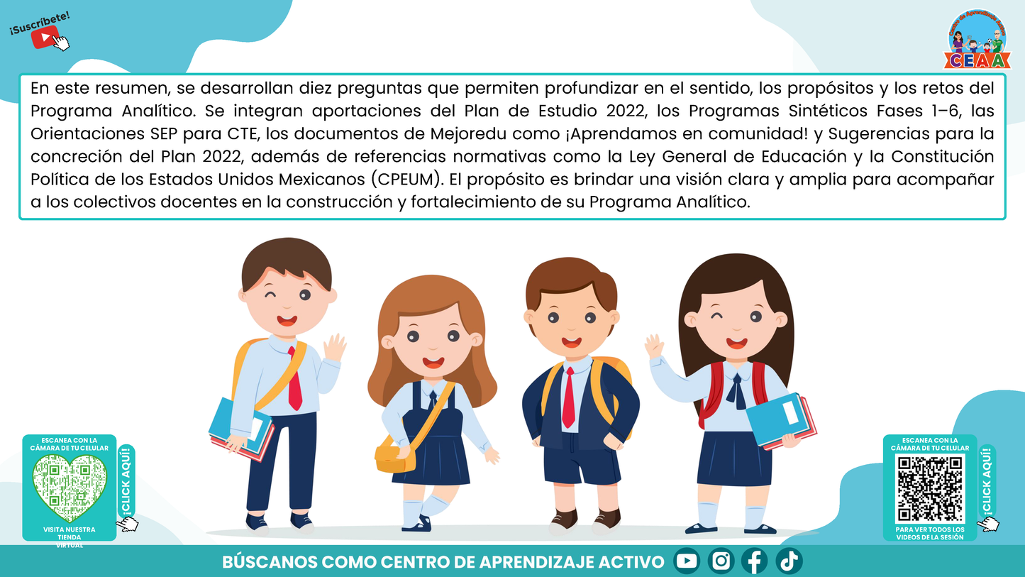 RESUMEN GRÁFICO TEMA 2:EL PROGRAMA ANALÍTICO EN EL PLAN DE ESTUDIOS 2022 (Editable en PowerPoint))
