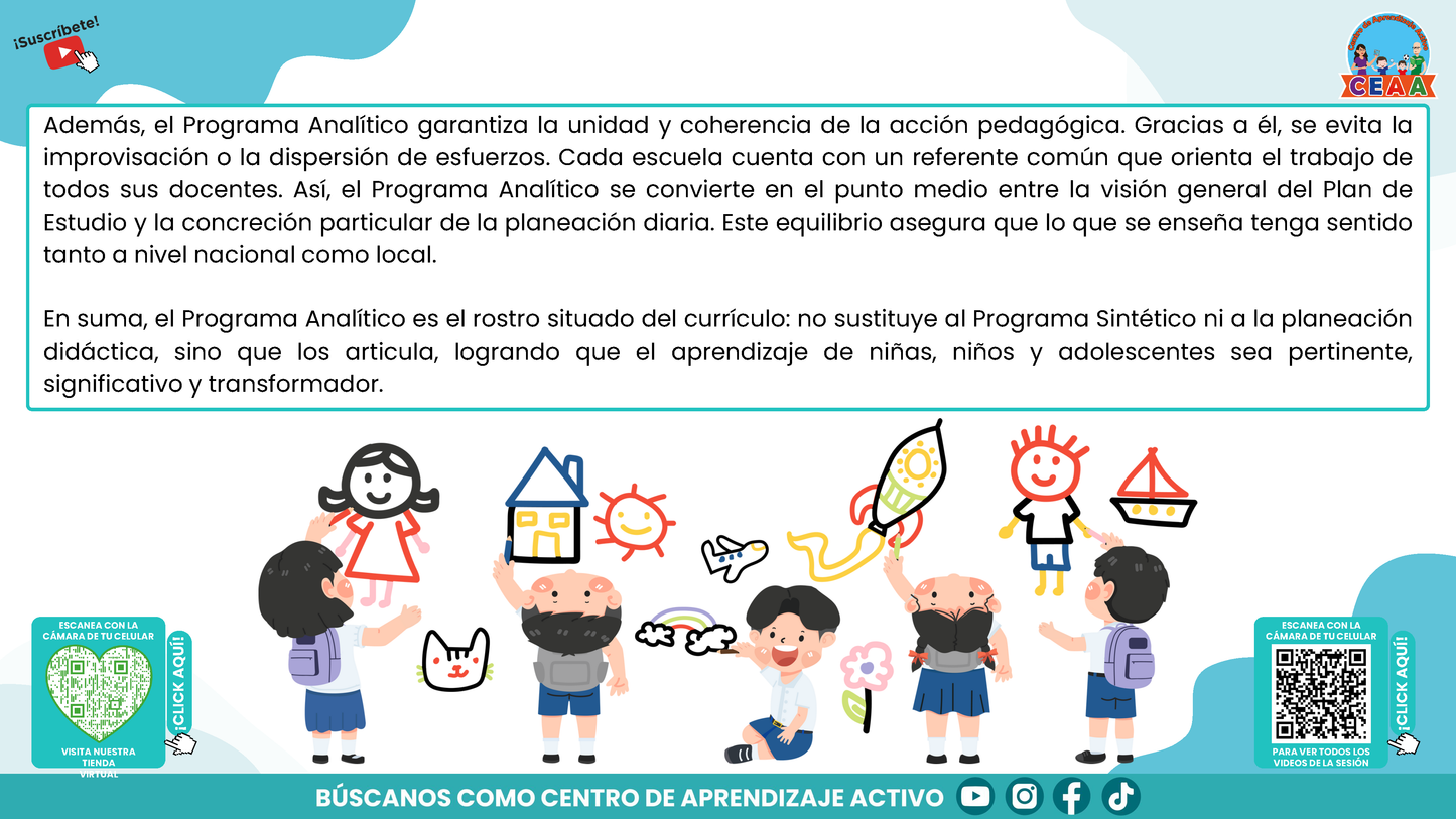 RESUMEN GRÁFICO TEMA 2:EL PROGRAMA ANALÍTICO EN EL PLAN DE ESTUDIOS 2022 (Editable en PowerPoint))