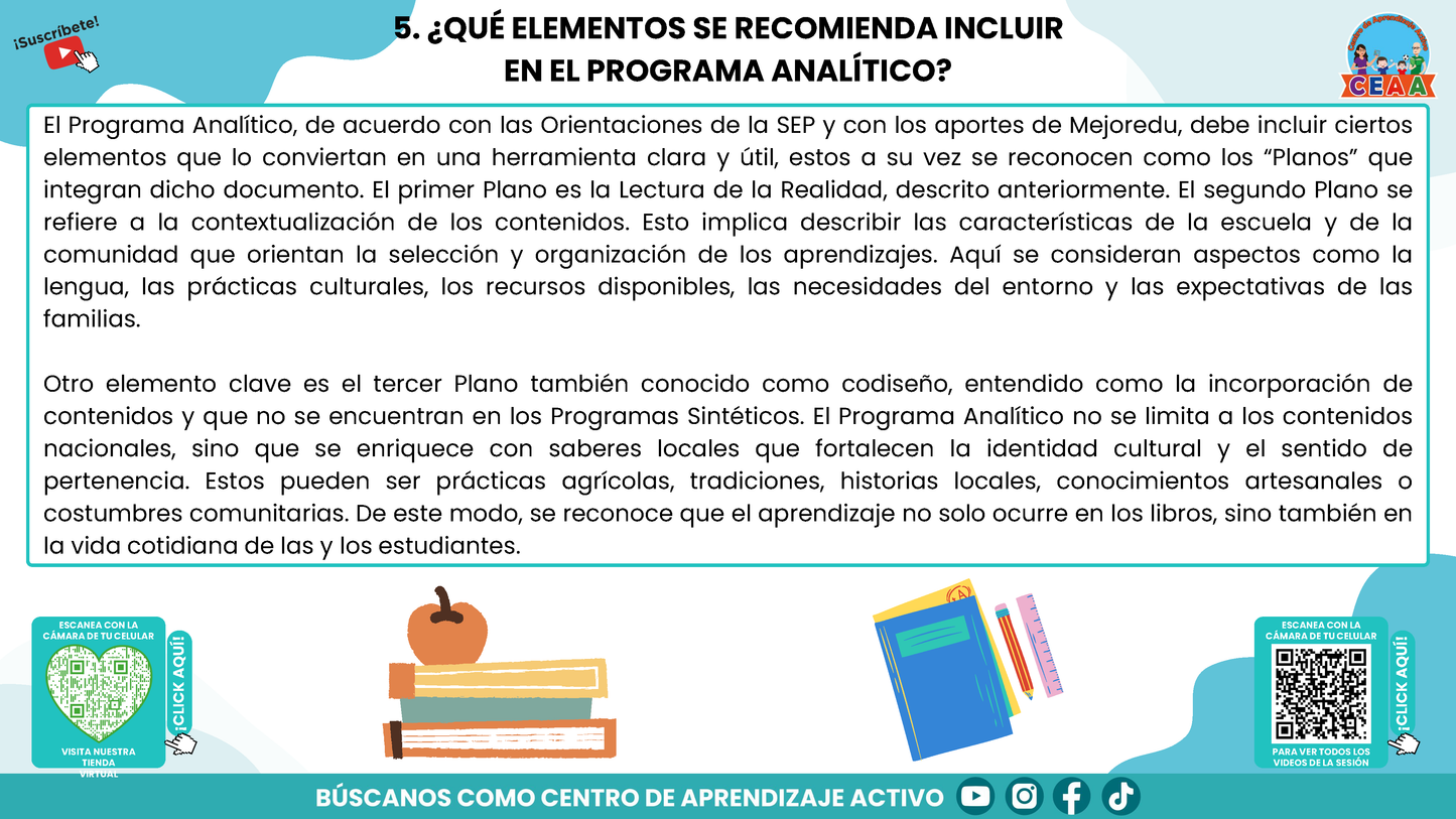 RESUMEN GRÁFICO TEMA 2:EL PROGRAMA ANALÍTICO EN EL PLAN DE ESTUDIOS 2022 (Editable en PowerPoint))