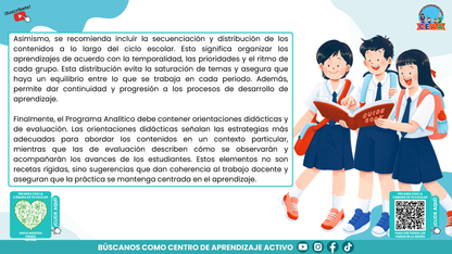 RESUMEN GRÁFICO TEMA 2:EL PROGRAMA ANALÍTICO EN EL PLAN DE ESTUDIOS 2022 (Editable en PowerPoint))