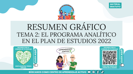 RESUMEN GRÁFICO TEMA 2:EL PROGRAMA ANALÍTICO EN EL PLAN DE ESTUDIOS 2022 en PDF