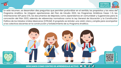 RESUMEN GRÁFICO TEMA 2:EL PROGRAMA ANALÍTICO EN EL PLAN DE ESTUDIOS 2022 en PDF