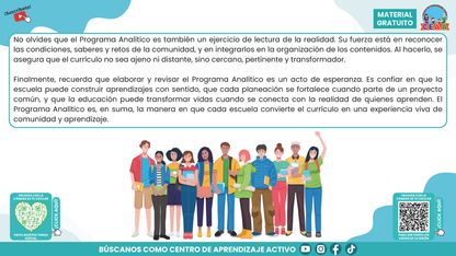 RESUMEN GRÁFICO TEMA 2:EL PROGRAMA ANALÍTICO EN EL PLAN DE ESTUDIOS 2022 en PDF