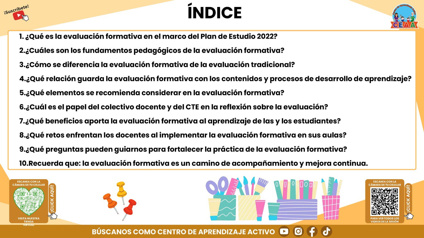 RESUMEN GRÁFICO TEMA 6: LA EVALUACIÓN FORMATIVA Y EL APRENDIZAJE DE LOS ESTUDIANTES (Editable en PowerPoint)
