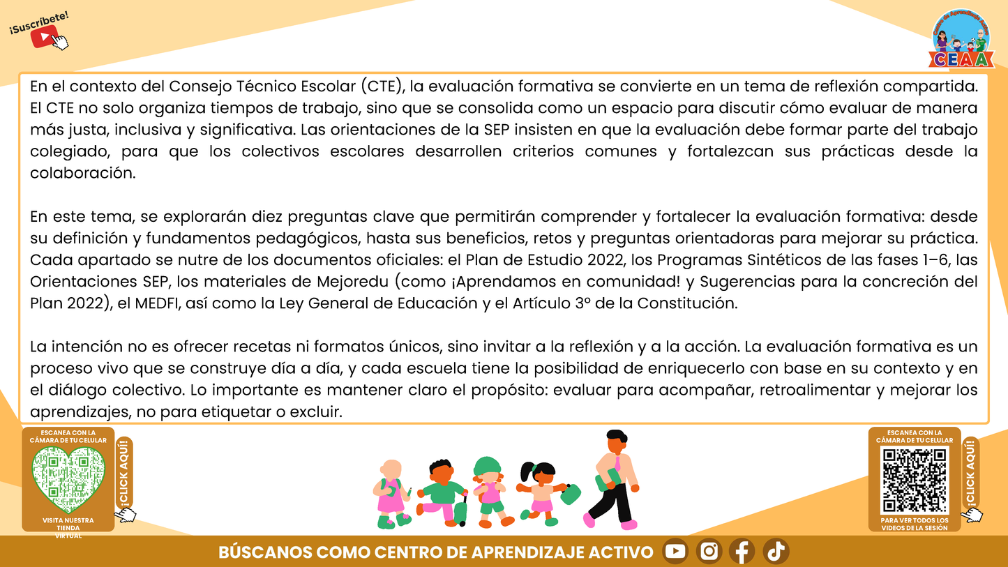 RESUMEN GRÁFICO TEMA 6: LA EVALUACIÓN FORMATIVA Y EL APRENDIZAJE DE LOS ESTUDIANTES (Editable en PowerPoint)
