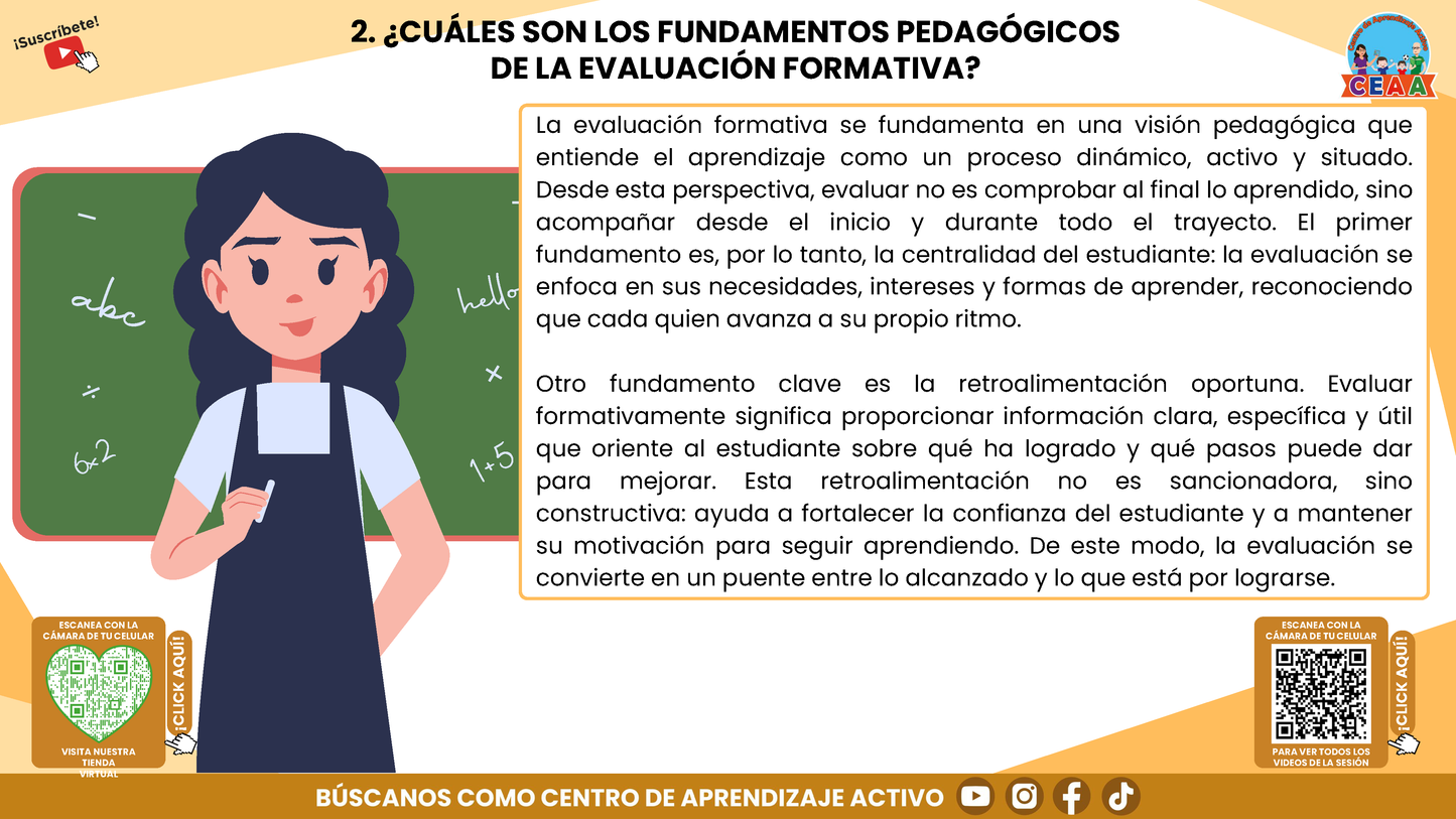 RESUMEN GRÁFICO TEMA 6: LA EVALUACIÓN FORMATIVA Y EL APRENDIZAJE DE LOS ESTUDIANTES (Editable en PowerPoint)