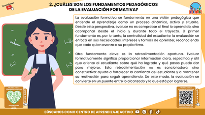 RESUMEN GRÁFICO TEMA 6: LA EVALUACIÓN FORMATIVA Y EL APRENDIZAJE DE LOS ESTUDIANTES (Editable en PowerPoint)