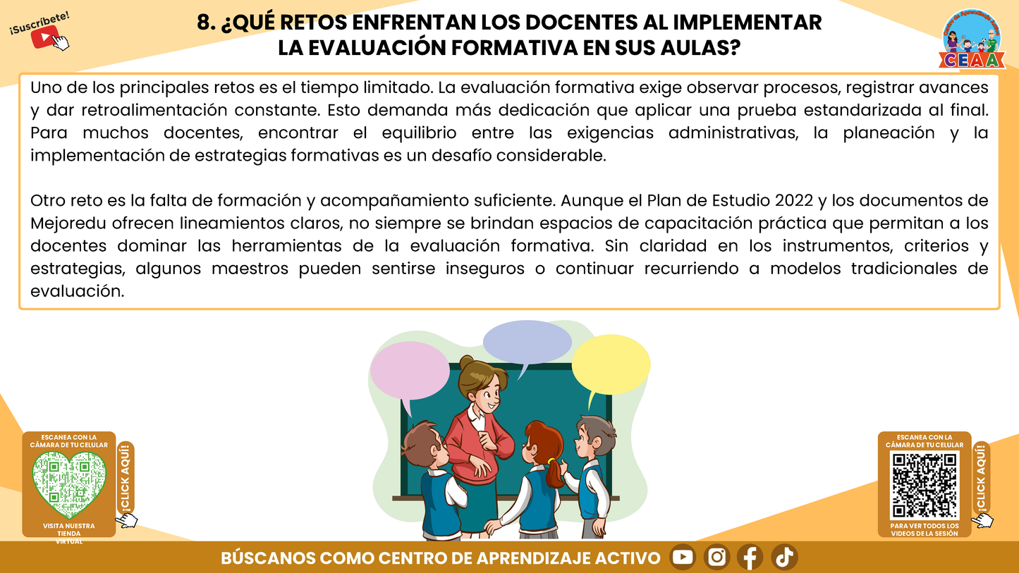 RESUMEN GRÁFICO TEMA 6: LA EVALUACIÓN FORMATIVA Y EL APRENDIZAJE DE LOS ESTUDIANTES (Editable en PowerPoint)