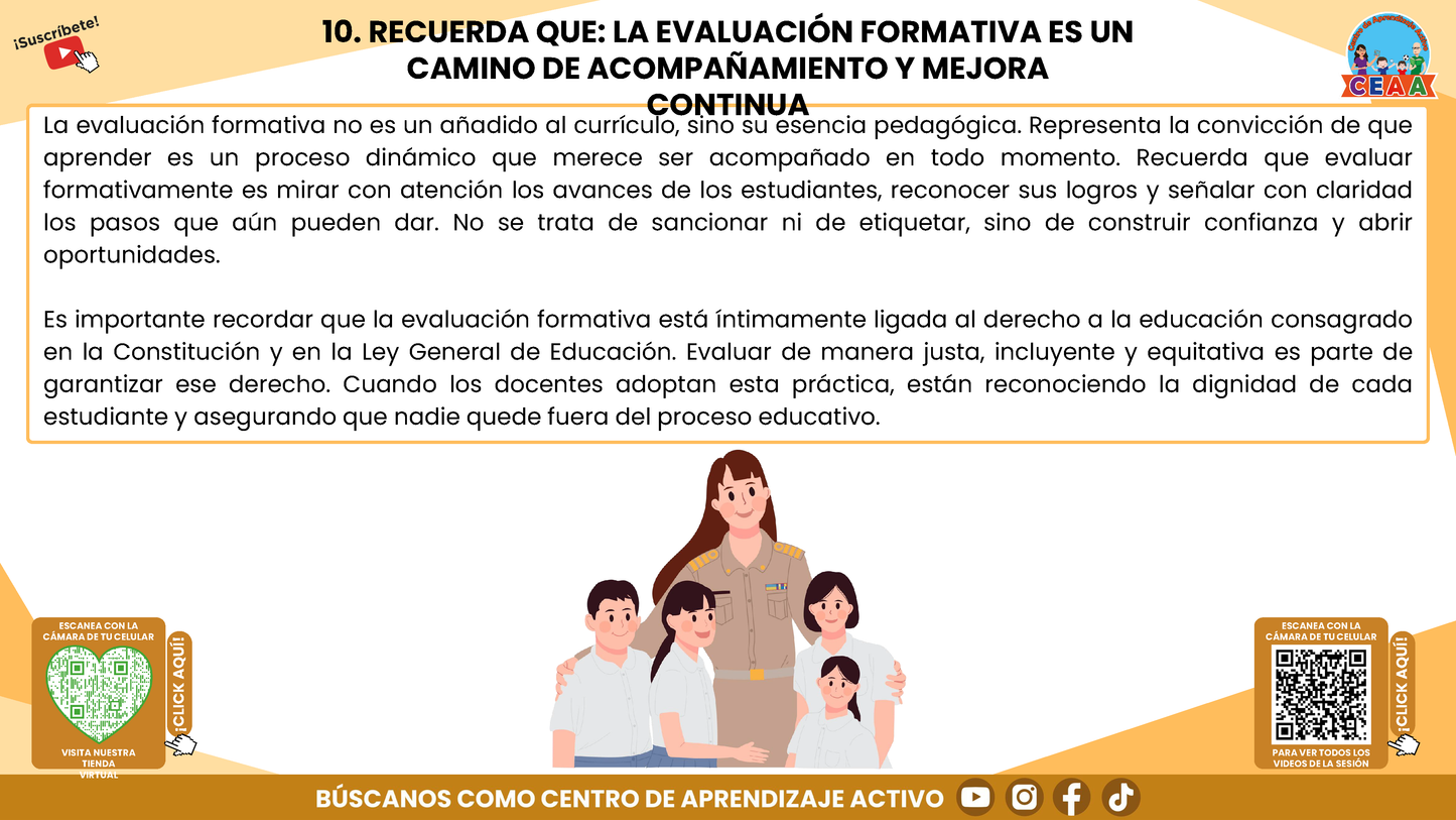 RESUMEN GRÁFICO TEMA 6: LA EVALUACIÓN FORMATIVA Y EL APRENDIZAJE DE LOS ESTUDIANTES (Editable en PowerPoint)
