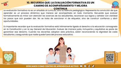 RESUMEN GRÁFICO TEMA 6: LA EVALUACIÓN FORMATIVA Y EL APRENDIZAJE DE LOS ESTUDIANTES (Editable en PowerPoint)