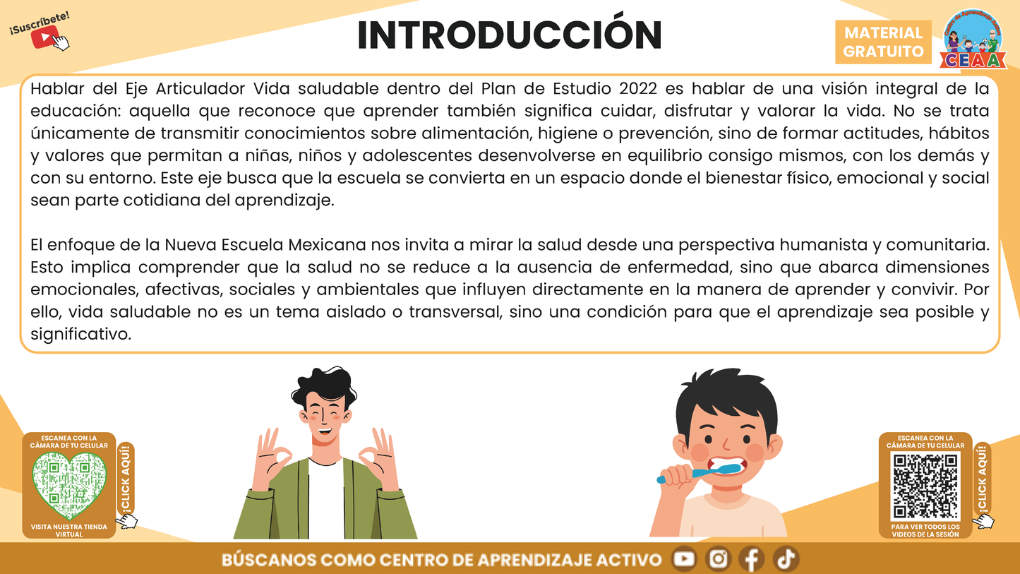 RESUMEN GRÁFICO TEMA 6: EL EJE ARTICULADOR DE VIDA SALUDABLE EN LA EDUCACIÓN INTEGRAL en PDF