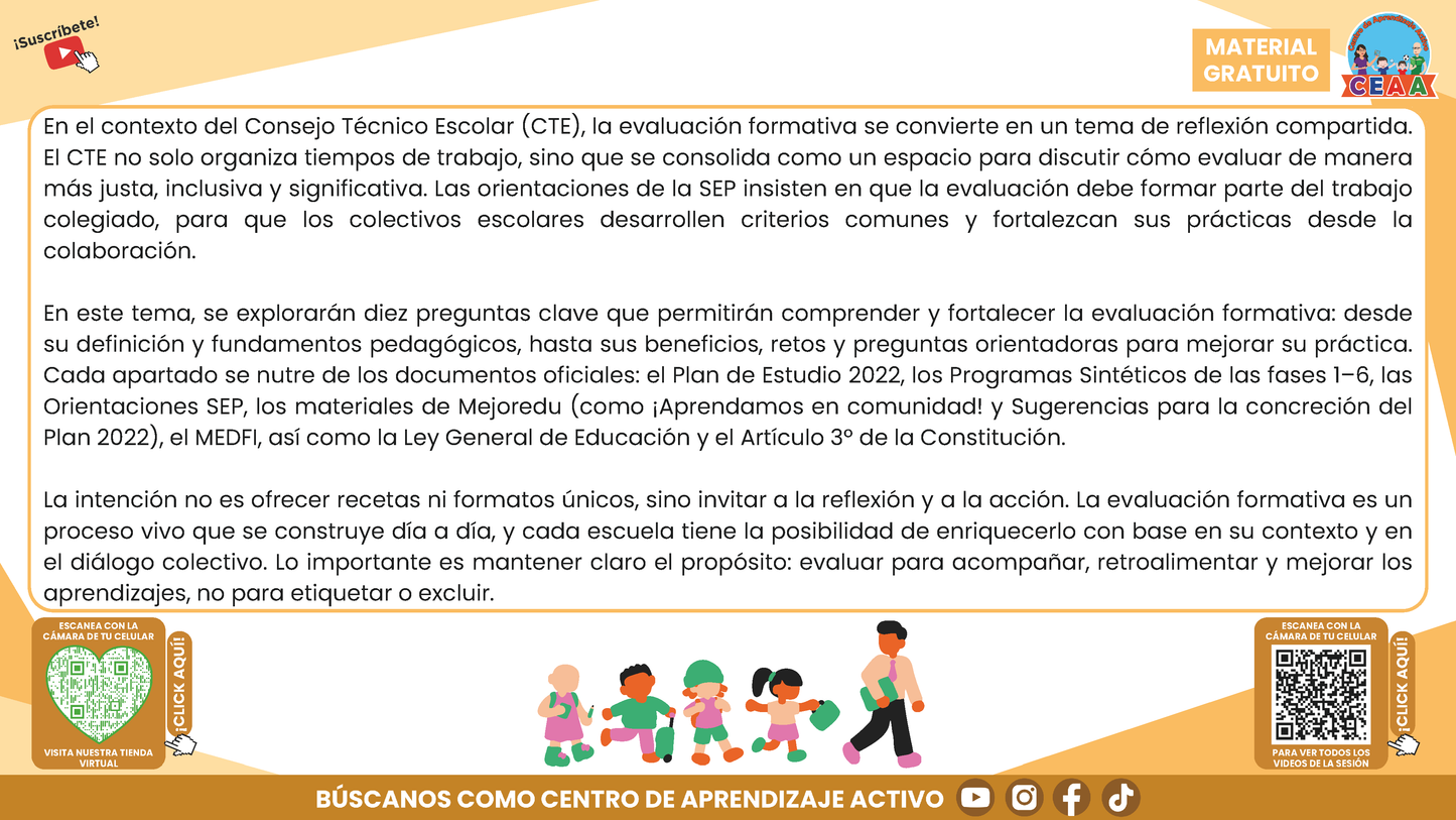 RESUMEN GRÁFICO TEMA 6: LA EVALUACIÓN FORMATIVA Y EL APRENDIZAJE DE LOS ESTUDIANTES en PDF