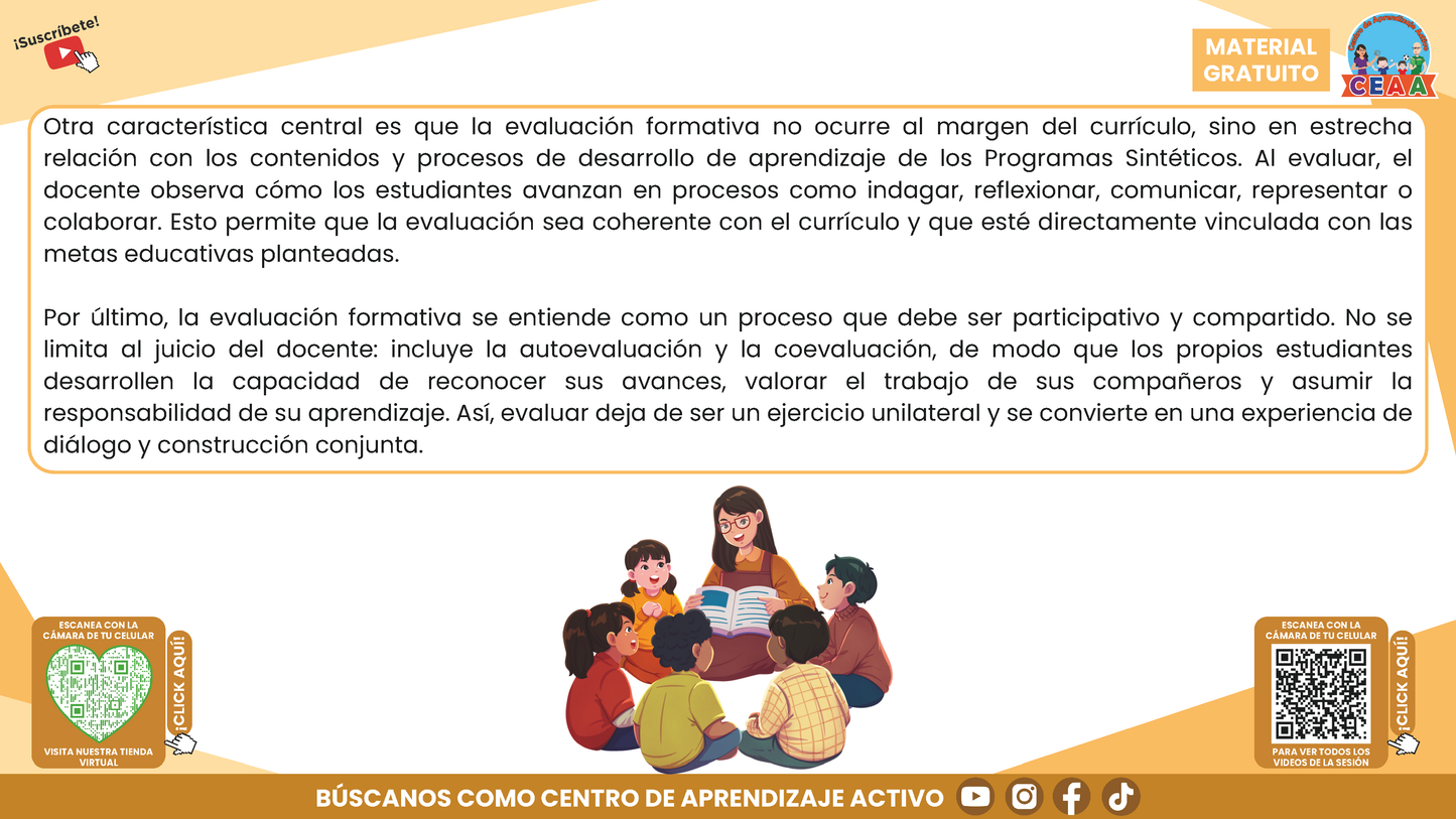 RESUMEN GRÁFICO TEMA 6: LA EVALUACIÓN FORMATIVA Y EL APRENDIZAJE DE LOS ESTUDIANTES en PDF