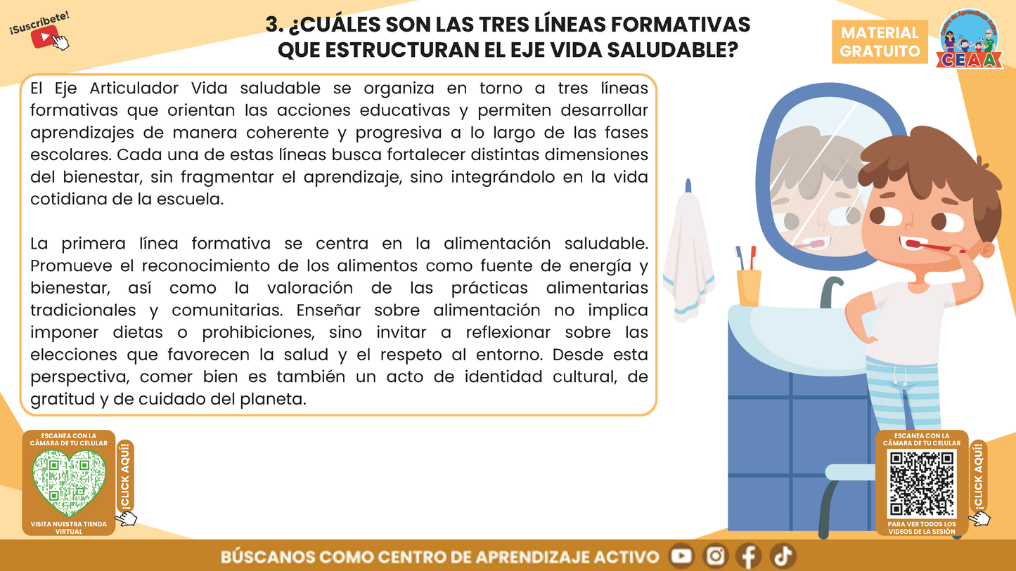 RESUMEN GRÁFICO TEMA 6: EL EJE ARTICULADOR DE VIDA SALUDABLE EN LA EDUCACIÓN INTEGRAL en PDF