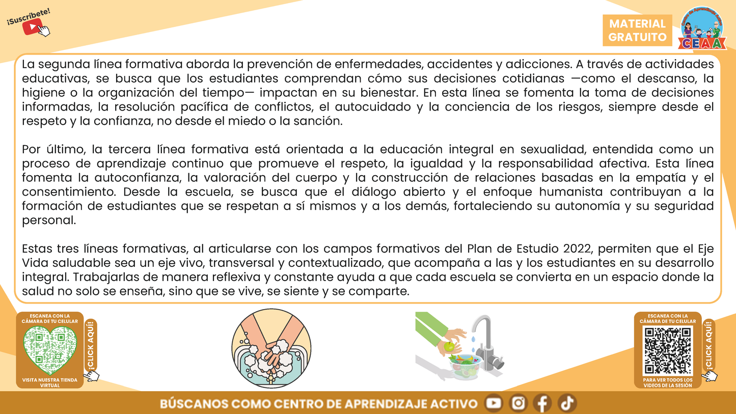 RESUMEN GRÁFICO TEMA 6: EL EJE ARTICULADOR DE VIDA SALUDABLE EN LA EDUCACIÓN INTEGRAL en PDF
