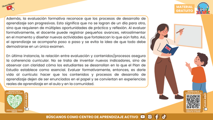 RESUMEN GRÁFICO TEMA 6: LA EVALUACIÓN FORMATIVA Y EL APRENDIZAJE DE LOS ESTUDIANTES en PDF