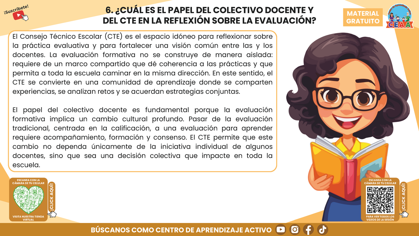 RESUMEN GRÁFICO TEMA 6: LA EVALUACIÓN FORMATIVA Y EL APRENDIZAJE DE LOS ESTUDIANTES en PDF
