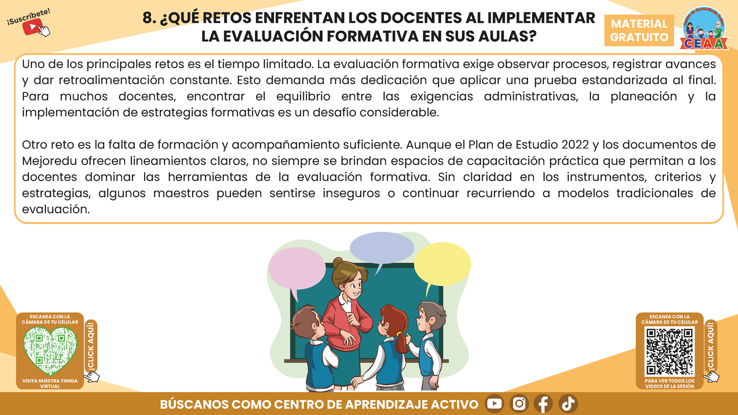 RESUMEN GRÁFICO TEMA 6: LA EVALUACIÓN FORMATIVA Y EL APRENDIZAJE DE LOS ESTUDIANTES en PDF